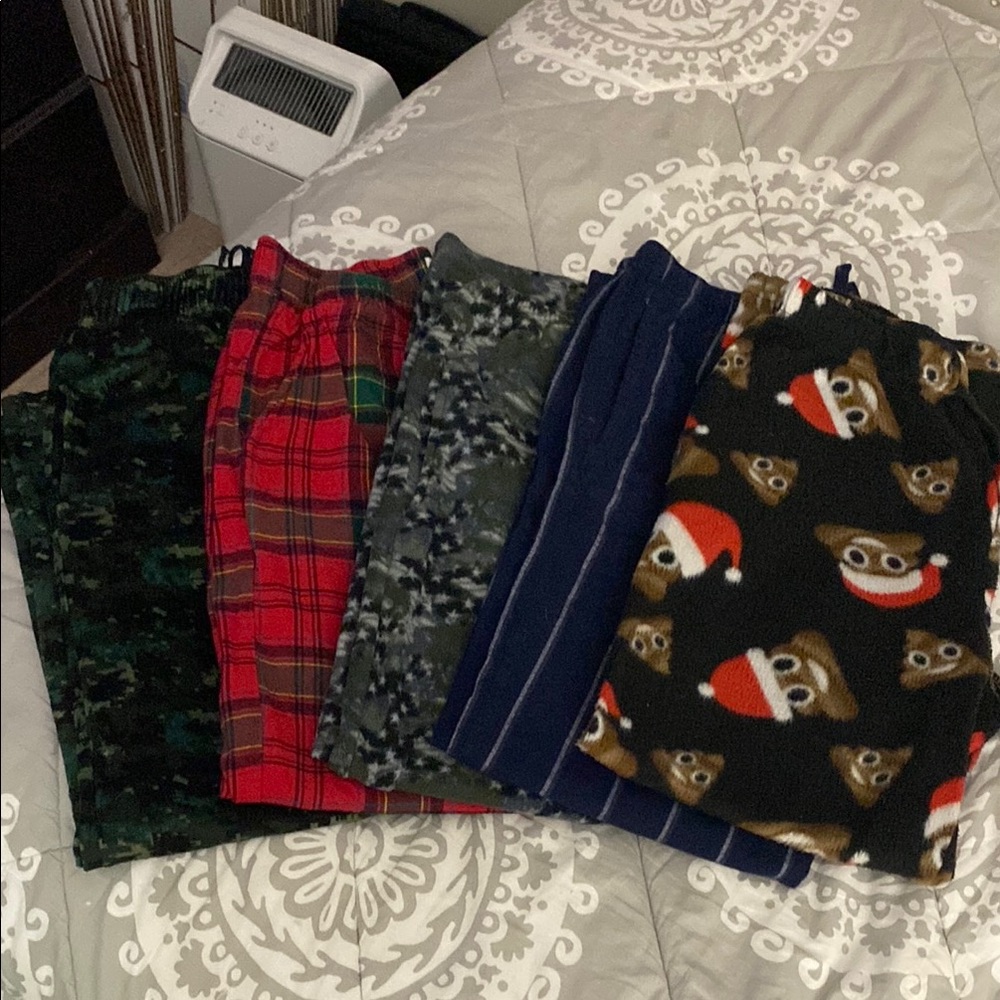 Bundle of Patterned Pajama Pants